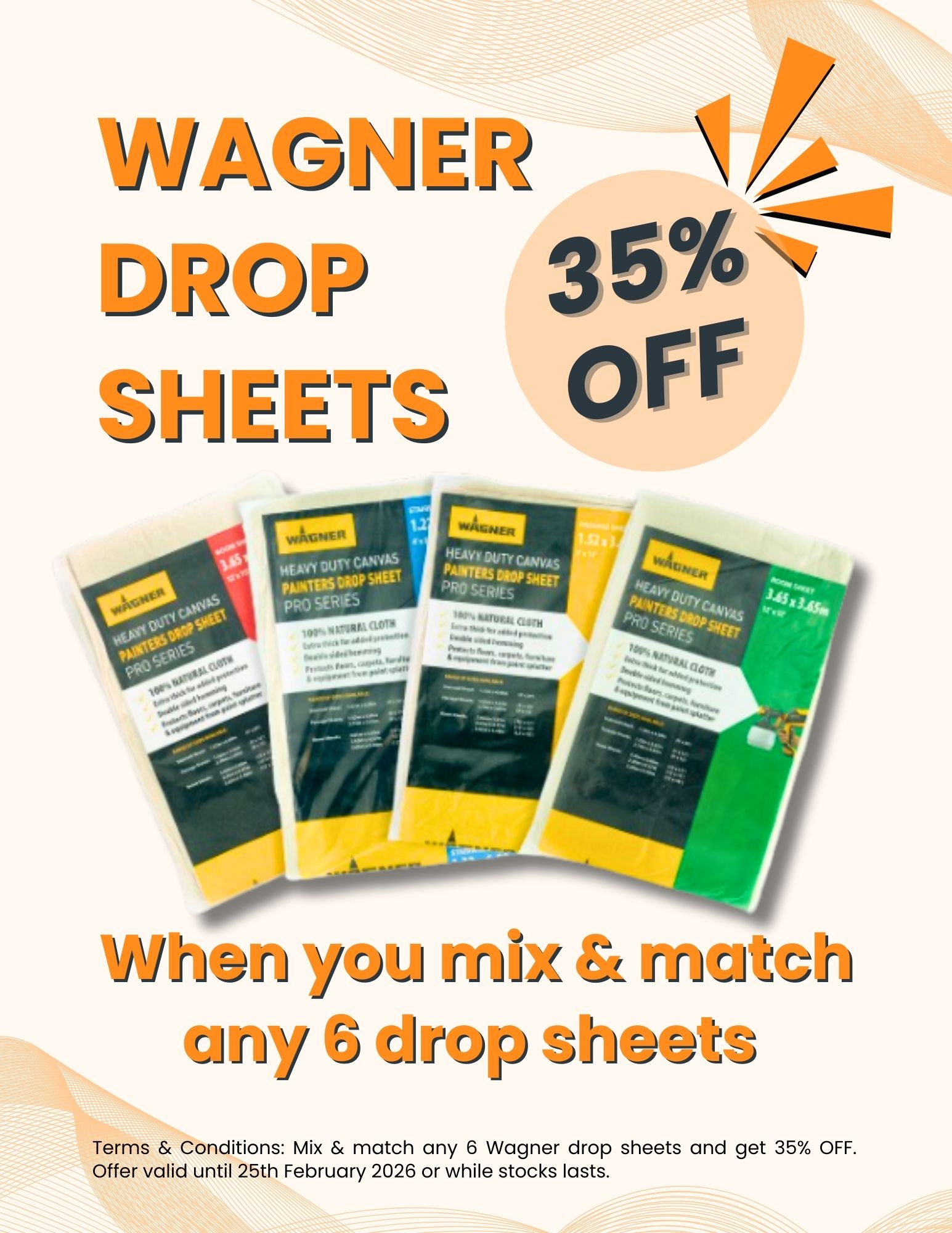 Wagner Drop Sheets
